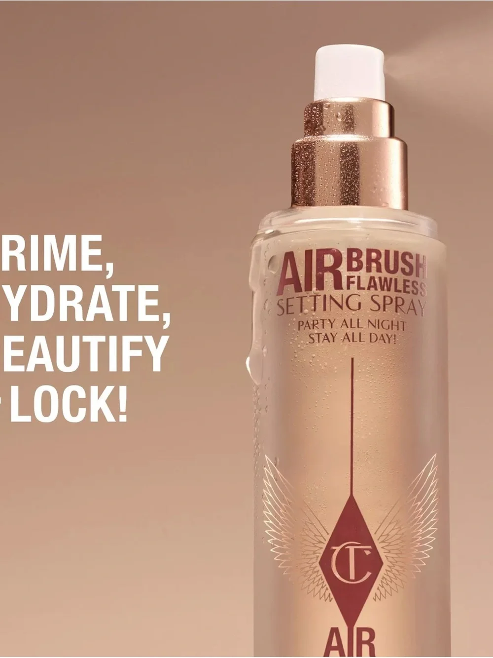 Charlotte Tilbury Airbrush Flawless Hydrating & Waterproof Setting Spray 100ml